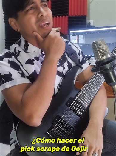 Cómo hacer el pick scrape de Gojira