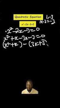 How to Solve Quadratic Equations