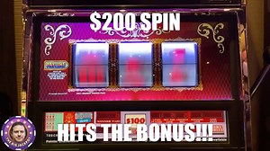 52K views · 337 reactions | $200 Spins Wins DOUBLE Jackpots! High Limit $200 Spins Hits a LINE HIT JACKPOT and Follows it Up by a Double Top Dollar BONUS JACKPOT! Big Slot Machine Wins at Hard Rock Casino #slotmachines #slotmachines | Brian of Denver Slots | Facebook