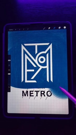 Replying to @shafee112233 Logo for #metro #logo #logodesign #france #usa #spain
