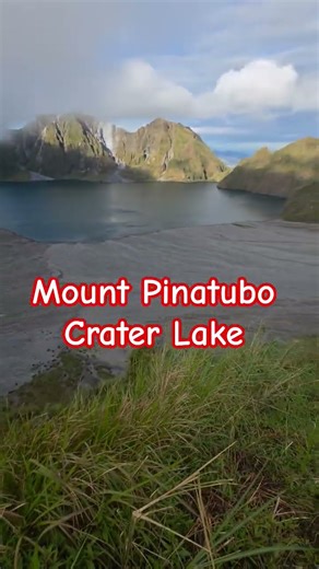 Mount Pinatubo Crater Lake#hikingtrails #adventureexploring #nature #mountains #pinatubo #hiking