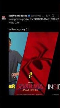 Spider-Man NEW Poster & Trailer LEAK? 😱 Marvel Update! #marvelupdates #spiderman #mcuupdates