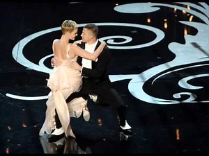 Charlize Theron and Channing Tatum dancing at Oscars 2013 Full Performance HD 1080p YouTube
