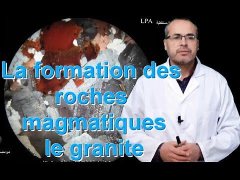 la formation du granite