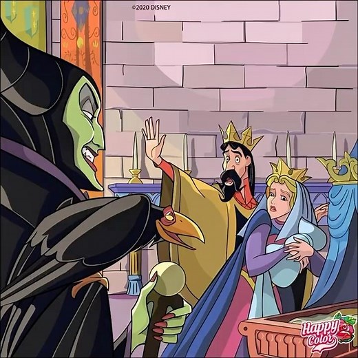 Sleeping Beauty: Dark Curse – Maleficent’s Arrival at the Castle