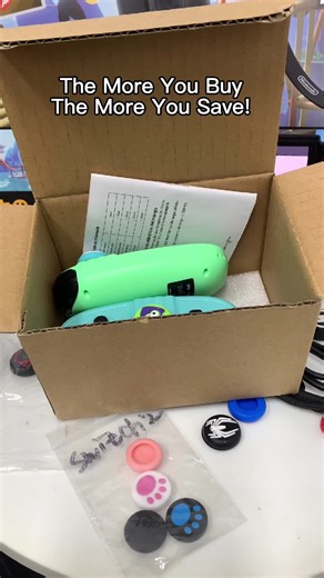 Bright and Vibrant Switch Controllers for Gamers