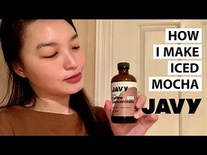 How I Make Iced Mocha Using ‪@javvycoffee‬