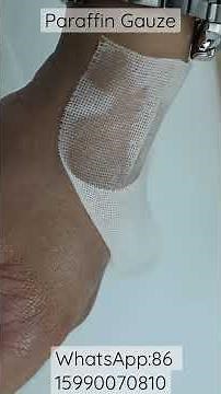 10x10cm Compress Medical Sterile Burn Vaselin Gauze Wound Dressing Paraffin Gauze Swab for Hospital