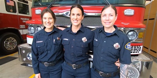 Female TVF&R crews encouraging women to join fire service