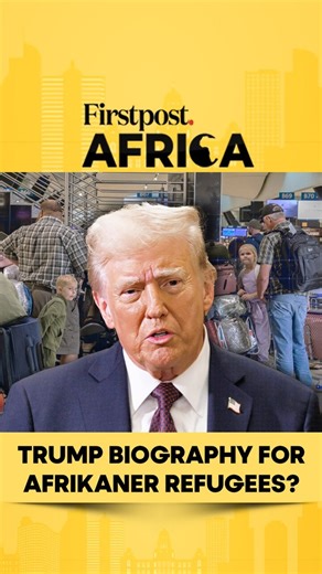 #FirstpostAfrica: The Trump administration is instigating controversy by proposing that white South Africans receive a children’s book about Donald Trump as part of a US welcome packet upon resettlement. This book, titled "Donald Trump Biography for Kids," emphasizes his life and achievements, including controversial aspects like his presidency and impeachment. The idea reportedly originated from Fred Cooper at the US Department of Health and Human Services, who also suggested a biography of And