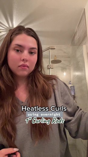 Curling Rods Hair Tutorial for Heatless Curls
