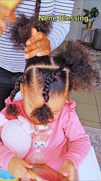 Best hairstyle for thick curly hair (it actually works) #curlyhair #hairstyle #shorts