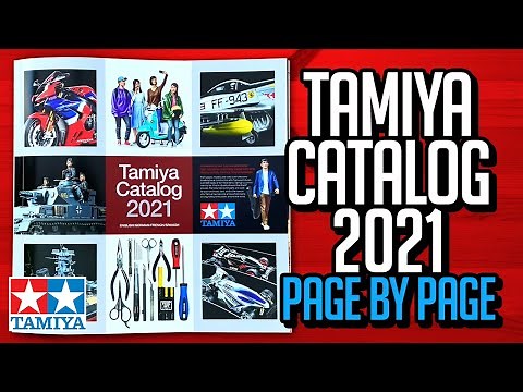 Tamiya Catalog 2021 (Catalogue) Page by Page With New Range