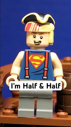 Half Spider-Man & Batman | LEGO FUNNY #memesvideo #brickseparator #brickcomedy