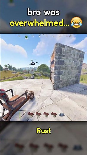 bro's first time flying a mini in Rust #rust