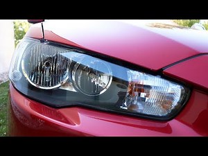 Mitsubishi Lancer - Front Right Light Bulbs Replacement