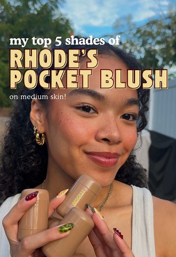 Top 5 Rhode Pocket Blush Shades for Medium Skin