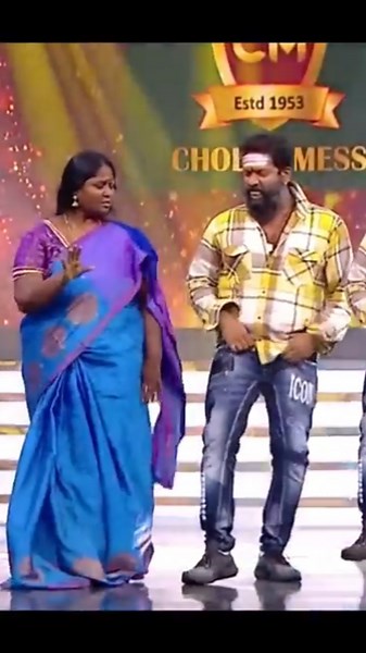 deepa akka with baba baskar wonderful dance performance on the stage 💞khushboo very shocking