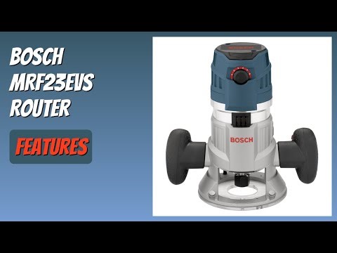 REVIEW (2025): BOSCH MRF23EVS Router. Features