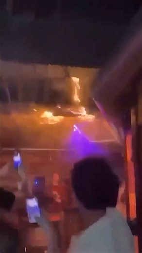 The first images of the fire in Crans-Montana (Switzerland)