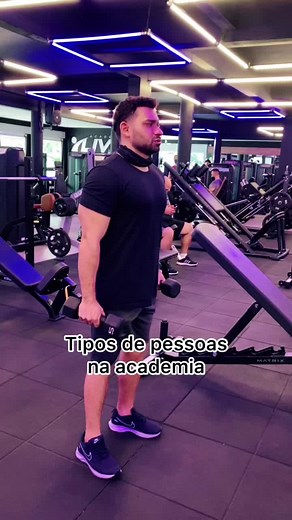 Quem é vc na academia? 😂