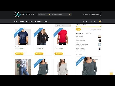 How To Make an Ecommerce Website With WordPress | Complete Online Shopping Website