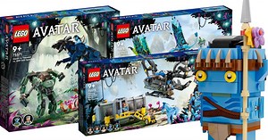 LEGO officially reveals full Avatar lineup with four new sets from Pandora
