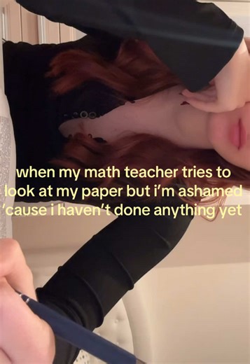 Struggling with Math: A Relatable Student Experience