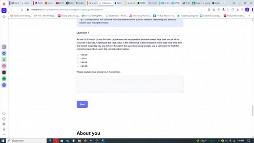 At the 1975 French Grand Prix Niki Lauda won and recorded his s... | Filo