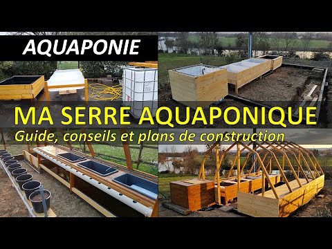 My aquaponic greenhouse: construction guide, plans and tips (Aquaponics)