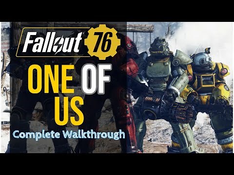 Fallout 76 - One of Us - Enclave Questline - Complete Walkthrough
