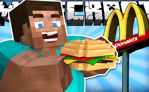 【ExplodingTNT】Minecraft短片 - 如果Minecraft加入了快餐