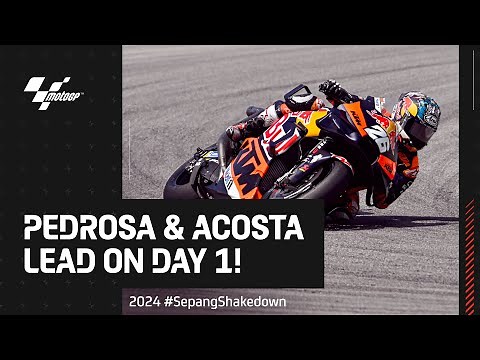 MotoGP™ bikes roar back into life 🔊 | 2024 #SepangShakedown Day 1 Highlights