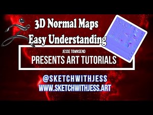 ZBrush Normal Maps Tutorial 3D Modeling/Sculpting (@sketchwithjess)