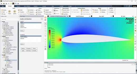 ANSYS FLUENT - Tutorial Perfil NACA 2412 - NSIV.IO