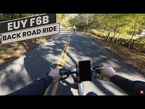 Low speed wreck on Backroad Ride on the EUY F6b Folding E-Bike