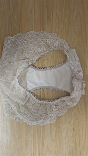 ショート版 ショーツの洗い残しチェック動画です🌀#dirtyunderwear #Lingerie #Panties #underwear #下着 #crotch #クロッチ#속옷 #팬티 #란제리