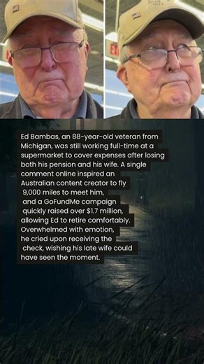 People donated $1.7 million to retired veteran Ed Bambas, who lost everything