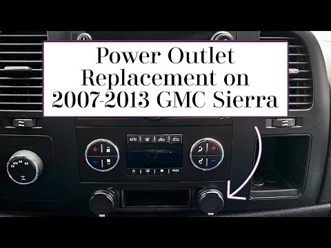 Power Outlet Replacement for 2007-2013 GMC Sierra