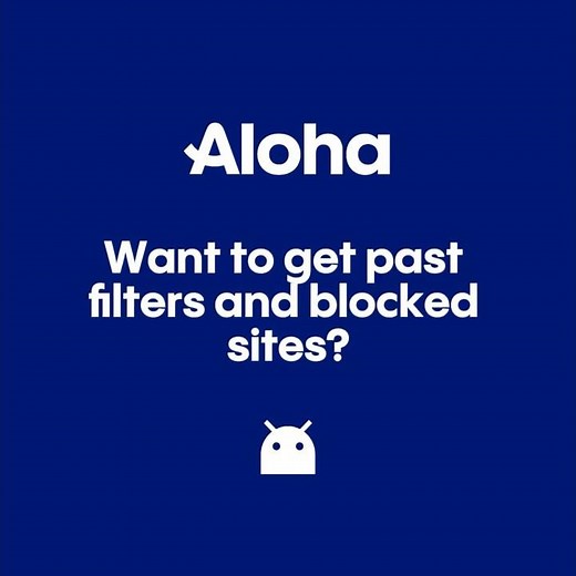 Bypass Blocked Sites with Traffic Mask! | Aloha Browser for Android
