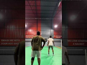Smash Showdown: Epic Badminton Battle #badminton #shuttlesmash #badmintonlovers #sports