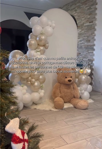 Je sublime vos plus beaux moments pour créer vos plus beaux souvenirs 🥹🤍 💌 si toi aussi tu veux ton devis personnalisé écris moi en message privé 📍Bourg en Bresse et alentours #bourgenbresse #ain #decorationevenementielle #eventdecor #evenement