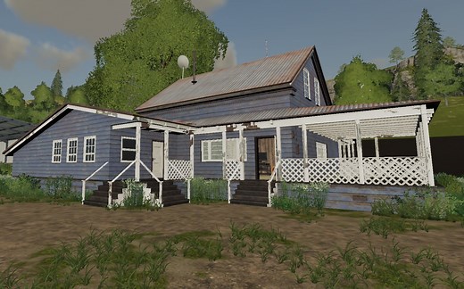 Steam游戏模拟农场19游览风景，游戏英文名《Farming Simulator 19》