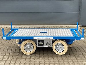 ErgoMover electric transport trolley extra large, extra low with radio remote control