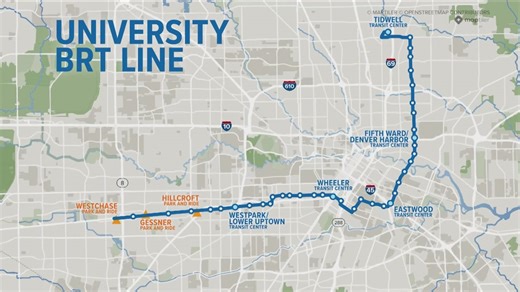 Future uncertain for major METRO rapid transit route through Houston