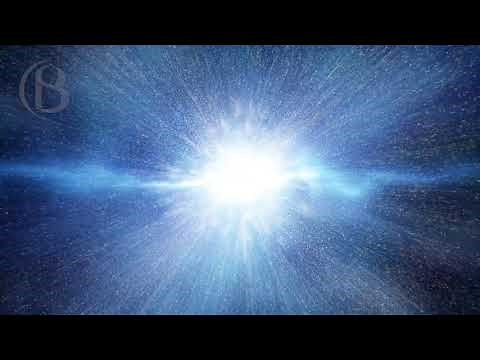 The Big Bang - An explosion of energy from a small singularity.