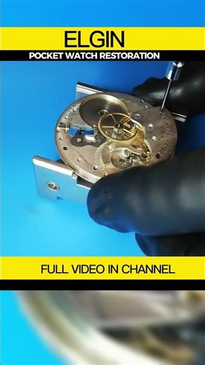 Vintage Elgin Pocket Watch Repair
