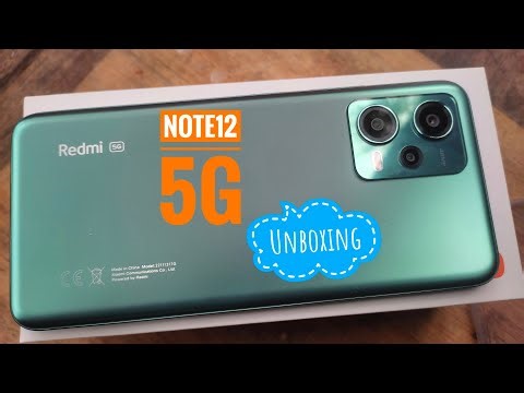 Redmi Note 12 5G Unboxing