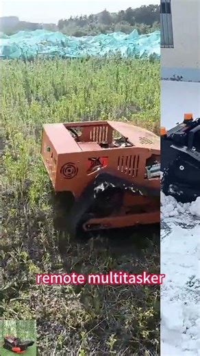 Vigorun radio controlled utility flail mower made by Vigorun Tech#lawnmowingbusiness #lawnmower