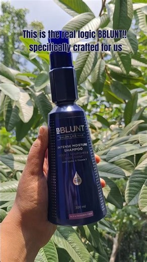 Bblunt Intense Moisture Shampoo | shampoo review | #bblunt